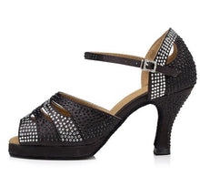 Load image into Gallery viewer, IDancing women's rhinestone shoes